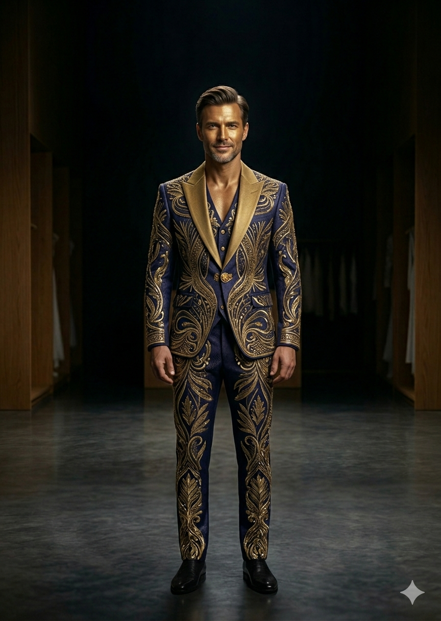 Embroidered Suit